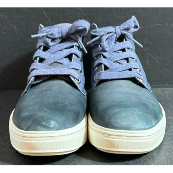 Timberland Groveton Navy Nubuck Leather Chukka Boot Women's Size 6.5 - Picture 2 of 8